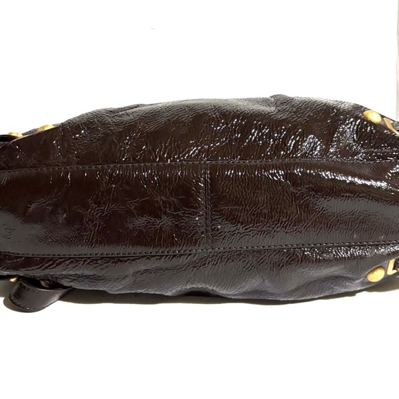 Elliott lucca metallic Elegant Brown Leather Handbag - Picture 3 of 10